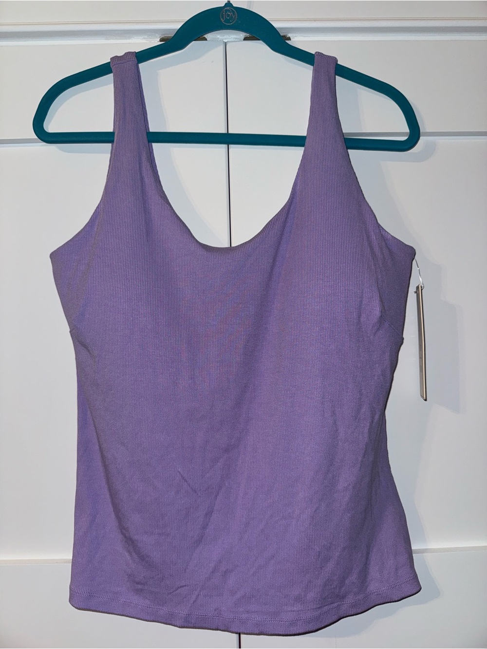 Yelete Lavender Ribbed Tank Top